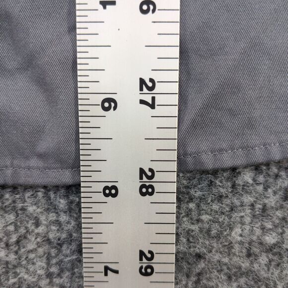 Port Authority Women's Button Front Shirt XL Gray Wood-Mizer Long Sleeve - Picture 12 of 13